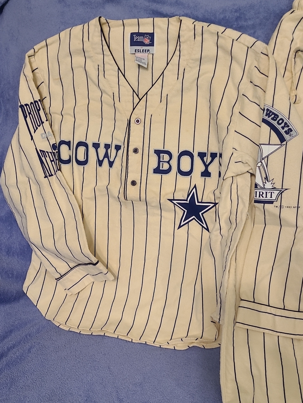Viintage Dallas Cowboys Pajamas